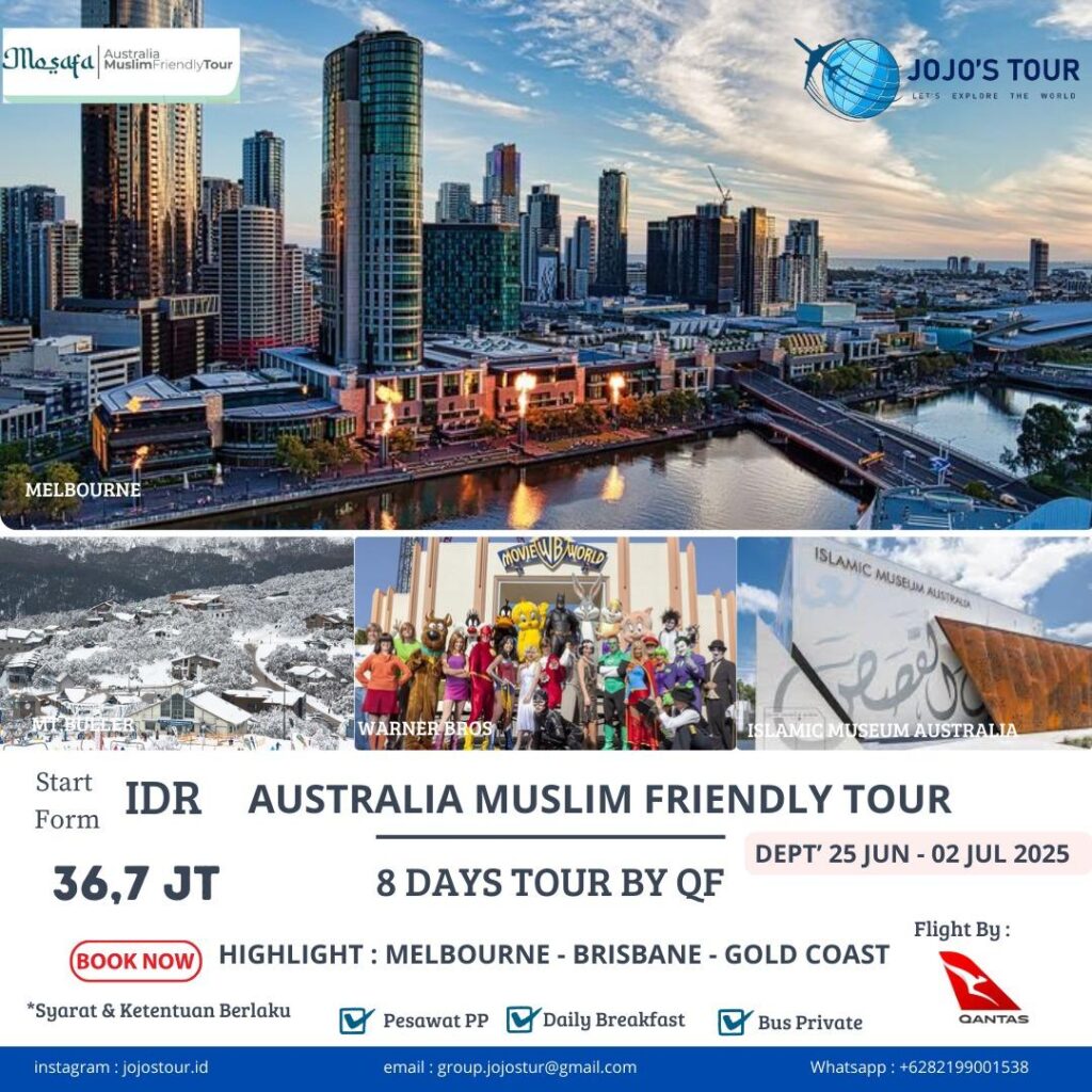 Australia Muslim Friendly Tour – Jojo’s Tours & Travel