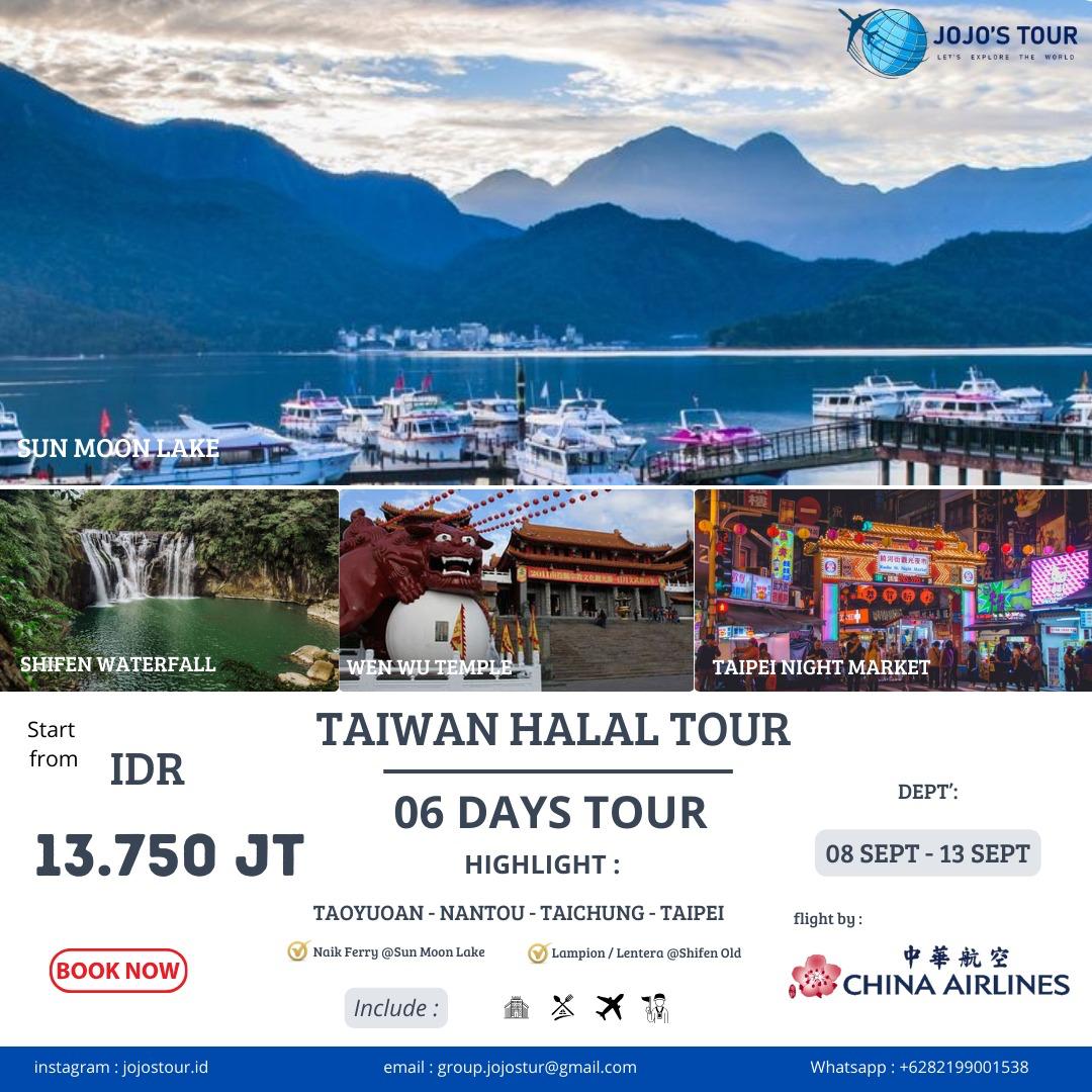 5 Taiwan Halal Tour