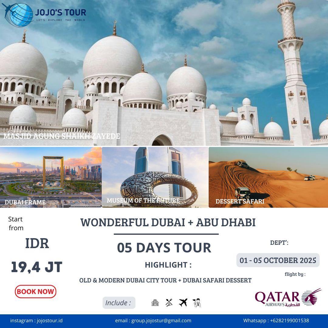Wonderful Dubai – Abu Dhabi